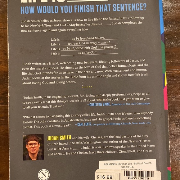 Life Is - Gods Illogical Love Will Change You Existence by Judah Smith - Picture 3 of 3